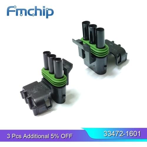 FMchip Delphi 12015793 Waterproof Automotive Connectors To 12010717 Female Male Plug Haltech MAP TPS