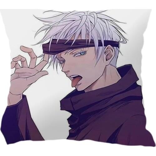 Anime Jujutsu Kaisen New Satoru Gojou Yuuji Itadori Fushiguro Sukuna Ryoume Cotton Dolls 45CM Plush Stuffed Pillow Gift For Kids