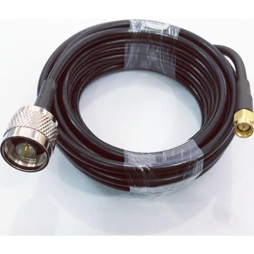 Coaxial RG58 Cable 10 Meters Booster Repeater Cable N-type Antenna Cable for repeater antenna