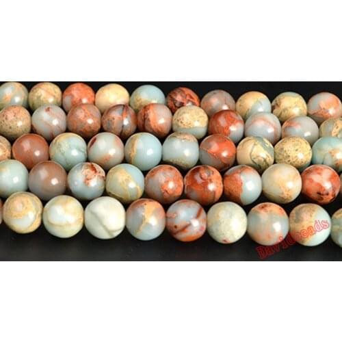 Fctory Price Round Shoushan Stone Beads Natural Jad beads natural Stone Beads DIY Loose Bead For Jewelry Making Strand 15"
