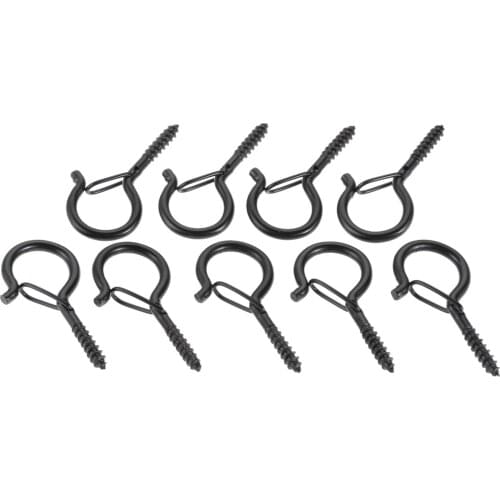 40pcs 55mm Q-Hanger Hook+Plastic Anchor Bolt Expansion Pipe Securely Light Hanging Outdoor Safe Wall Mount Plant Bracket w/Case