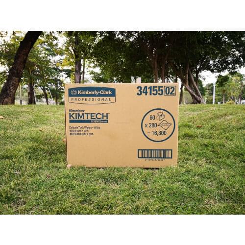 Multi-purpose Kimwipes Cleaning Wipes Low lint Anti-sta laboratory use lens paper for Fiber Optics polishing equipment screen