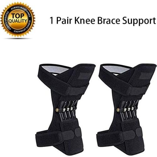 Power Lift Joint Support Knee Brace Pads Rebound Force Running Knee Pad Cycling Biking Running Pad