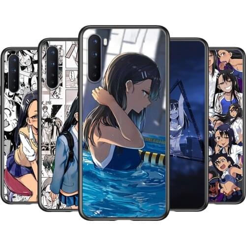 Soft TPU Nagatoro San Anime Silicone Cover For OnePlus Nord CE 2 N100 N10 9 9R 8T 8 7T 7 6T 6 5T Pro Black Phone Case