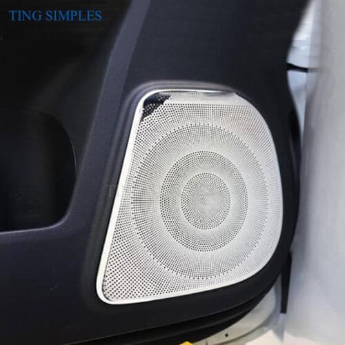 Car interior Door Horn Speaker Trim Cover For Toyota Land Cruiser Prado 150 J150 LC150 2010 - 2012 2013 2014 2015 2016 2017 2018