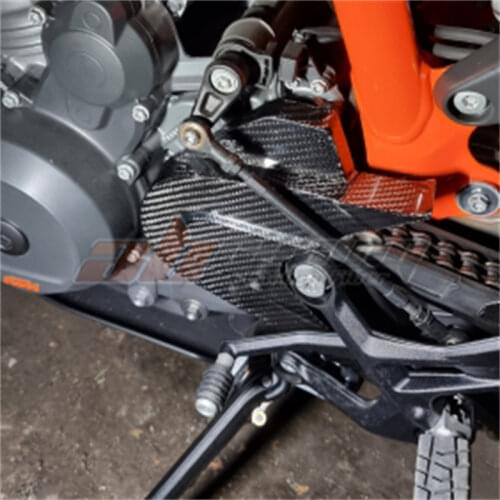 Motorcycle Sprocket Cover Side Panel Cowl Farings Carbon Fiber For KTM Duke 790 2018-2020
