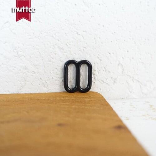 DIY dog collar For 15mm Webbing Adjustable Buckles Loops DIY Straps Bag accessory high quality Plated Metal BZK-15H