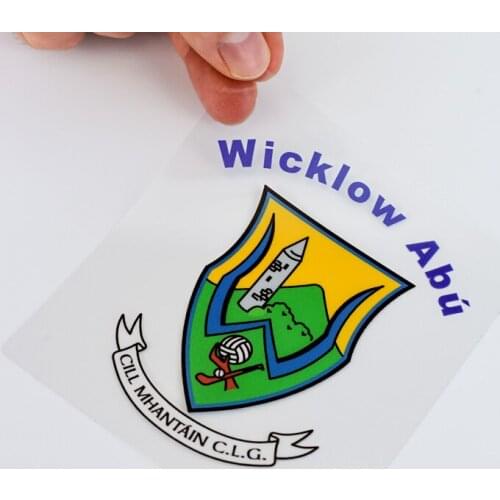 Custom Waterproof Clear Plastic Label Stickers Printing transparent stickers ---PX8034