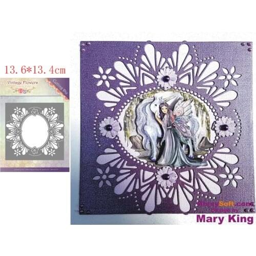 Rectangular lace troqueles de corte de metal scrapbooking cutting dies DIY dies scrapbooking nouveau arrivage 2021 die fille