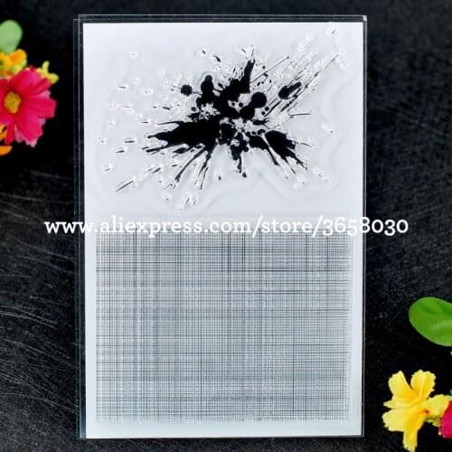 Lattice and Ink Scrapbook DIY photo cards rubber stamp clear stamp transparent stamp 10x15cm 8071309