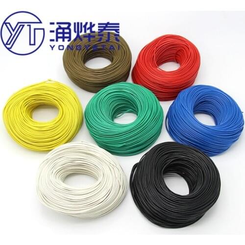 RV0.2 copper core wire 1*12/0.15 single core multi-strand wire 10 meters Hot sale free shipping