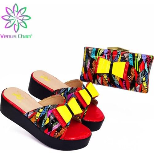 Dew Arrival Black African Shoes with Matching Bag Set Decorated with Rhinestones Italian Shoes and Bag Set To Match for Party