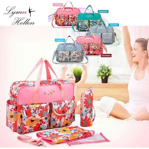 Upgraded Personality Large Capacity Maternity Diaper Bag Mother Messenger Tote with Diaper Changing Mat Pockets Plush Backpack
