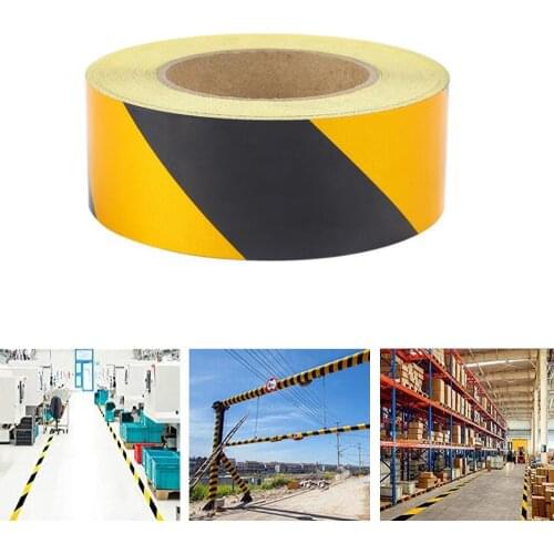 Waterproof Warning Sign Reflective Stickers Tapes For Traffic Safety