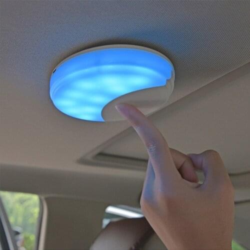 Car Reading Light Rechargeable LED Auto Styling Night Light Car Interior Light Ceiling Lamp Atmosphere Lamp Trunk Lamp