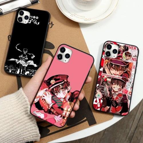 Jibaku Shounen Hanako kun anime cover funda coque Phone Case for iPhone 11 12 pro XS MAX 8 7 6 6S Plus X 5S SE 2020 XR