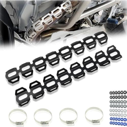 For BMW F700GS F650GS F800GS F 800 GS ADVENTURE R1200GS LC 2013-2019 Motorcycle Exhaust Muffler Pipe Protector Heat Shield Cover