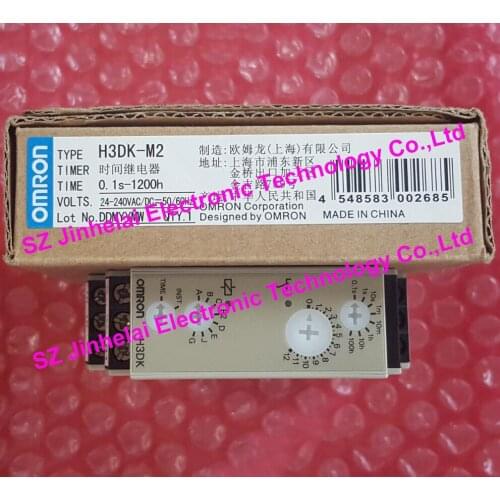 H3DK-M2 Authentic original OMRON Solid state time relay 24-240VAC/DC 0.1s-1200h