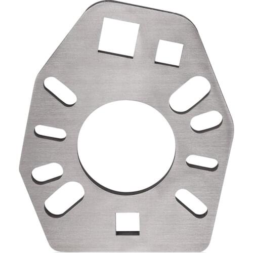 Stainless Steel Pinion Yoke Wrench Tool - Extra Strength Puller for Loosening Pinion Flange and Nuts -Extra 1/2Inch Hole