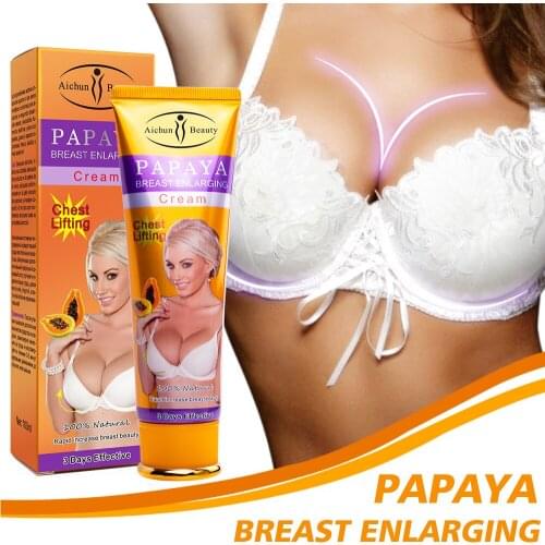 Breast Enlargement Cream Papaya Essence Breast Care Curve Lifting Cream Breast Cream Promote Female Hormones 100g