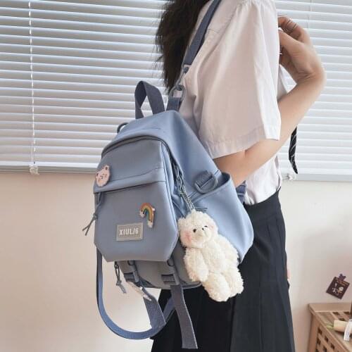 Small Backpack Women Backpacks Cute Multifunctional Dual-use School Bags for Teenage Girls Student Kawaii Mini Travel Ruckpack