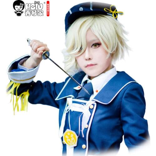 HSIU NEW High quality Touken Ranbu Online anime game Gokotai Cosplay wig costume play wigs free shipping Halloween costumes hair
