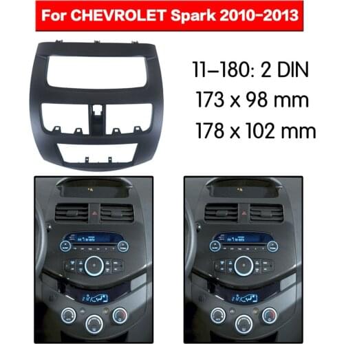 Top Quality Radio Fascia for CHEVROLET Spark(M300)DAEWOO Matiz Creative Stereo Fascia Dash CD Trim Installation Kit 11-180
