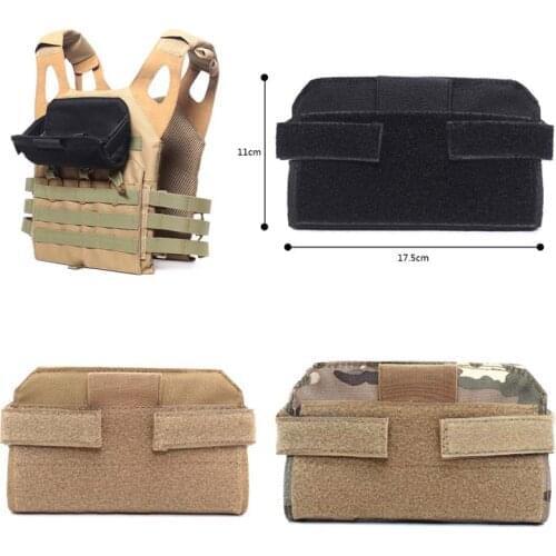 Tactical molle Admin Pouch Vest Front Panel Attachment Mobile Phone Bag Chest Bag BK/CB/CP