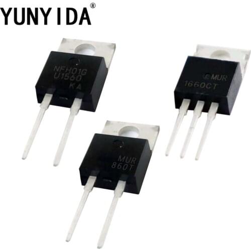 Transistors 10PCS MUR860T MUR1560G MUR1660CT TO-220