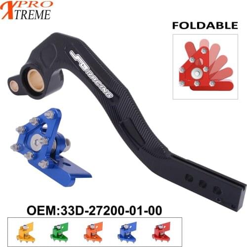 Rear Foot Brake Pedal CNC Machined For Yamaha YZ450F YZ450FX WR450F 2016 2017 2018 2019 2020 Racing Dirt Bike Accessories