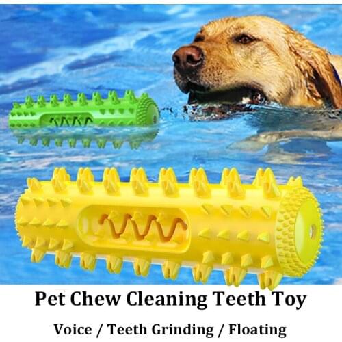 New Type Whistle Pet Cat Dog Toothbrush Toys Chew Cleaning Brush Soft Puppy Dental Care Dog Teeth Grinding Stick Soundable Toy