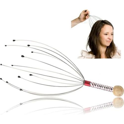 1 Pc Anti-stress Scores Of Pains Octopus Head Head Skin Care Neck Relief Stress Relaxing Claw Massage Skin Care Massager