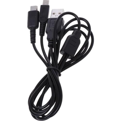 2-In-1 USB Power Charging Cable Y-Splitter Cord For Nintendo 3DS NDSI DS Lite