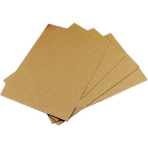 20PCS Blank Greeting Card Kraft Paper Postcard Vintage Blank Postcards DIY Hand Painted Graffiti Message Card