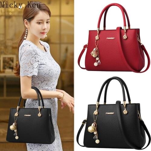 2019 Fashion New Style Womens Bag, Appliques Messenger Bag, Single Shoulder Diagonal Large Capacity Handbag purses andhandbags
