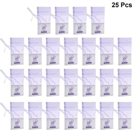 30pcs Empty Lavender Bags Floral Printing Fragrance Pouch Sachets Bag Home Fragrance Sachets Lavender Sachet Bag For Relaxing