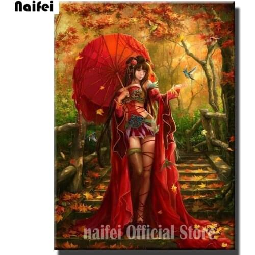 Diamond Painting Game Beauty Full Square Round Cross Stitch Diamond Mosaic Diy Modern Anime Girl Embroidery Diamond Wall Decor