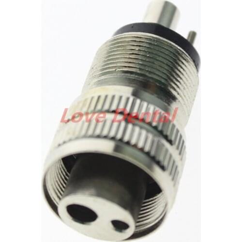 Free Shipping 2 PCS Dental Turbine Adapter Holes Changer for High Speed Handpiece 4 to 2 Hole dental accessory