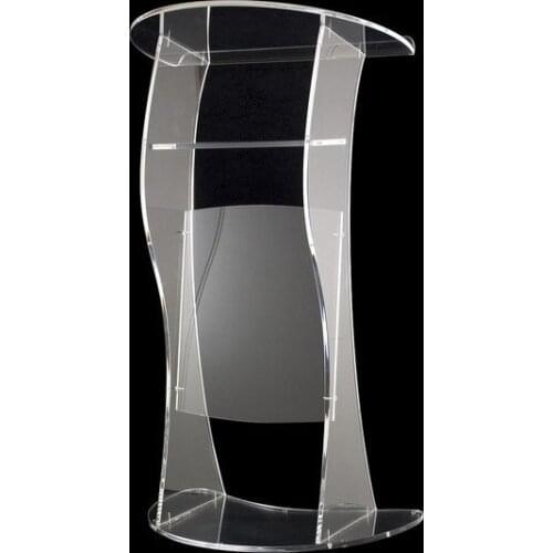Free shiping acrylic cheap church pulpit