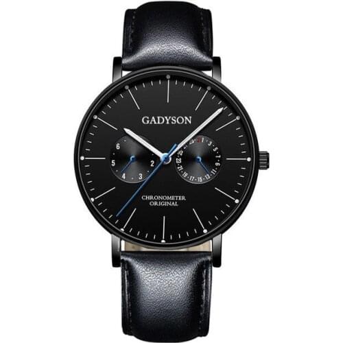 Men Watches Luxury Famous Brand Men Casual Leather Strap Watch Men Military Sport Luminous Quartz Watch relogio masculino Clock