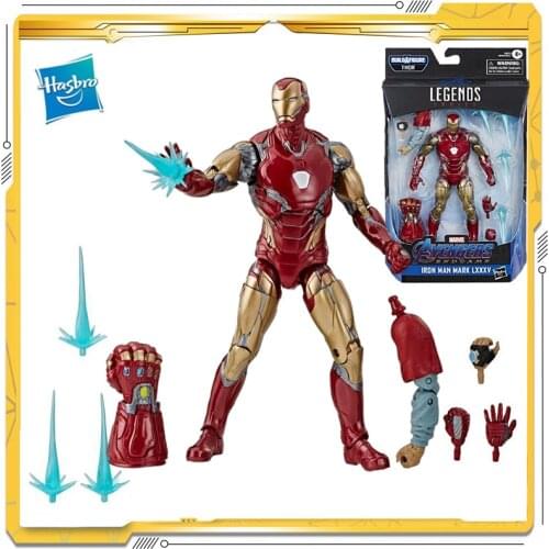 Original Hasbro Marvel Legends Iron Man MK85 Model Toy Action Figures Toys For Children Gift