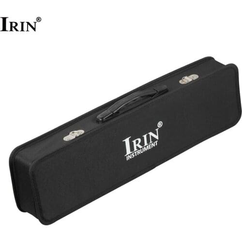 IRIN I-37R 37-Key Melodica Carrying Case Piano Style Mouth Organ Instrument Traval Bag with Shoulder Strap Handle for Piano