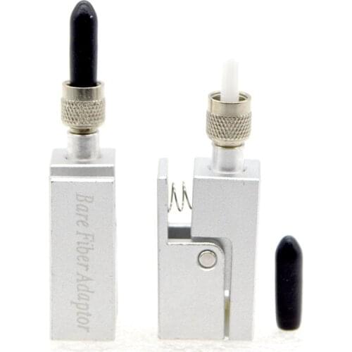 1pcs New Optic Fiber Connector SMA905 Square Bare Adapter Flange Temporary Succeeded OTDR Test Coupler Free Shipping to Brazil