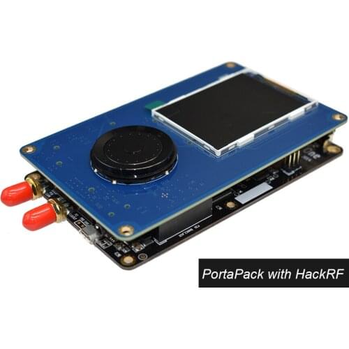 PortaPack console 0.5ppm TXCO with antenna For HackRF One 1MHz-6GHz SDR receiver FM SSB ADS-B SSTV Ham radio DC2.1 interface