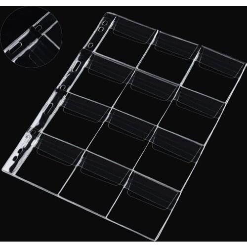 1 sheet Coins Collection Loose-leaf Storage Coins Protection Storage Bag For Home Supplies 283*211mm