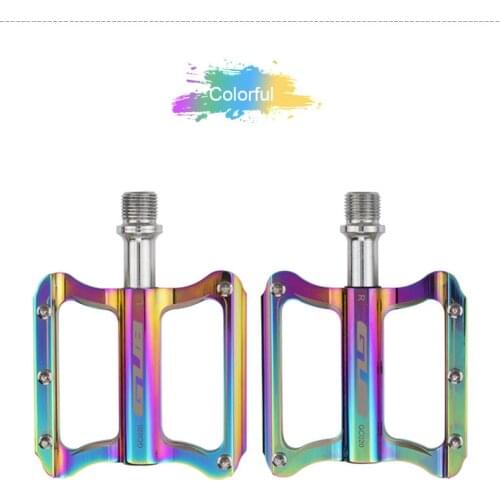 GUB MTB Bicycle Pedal Ultralight Aluminum DU Bearings Non-slip Nail High Quality Durable Road Cycling Riding Pedal Universal