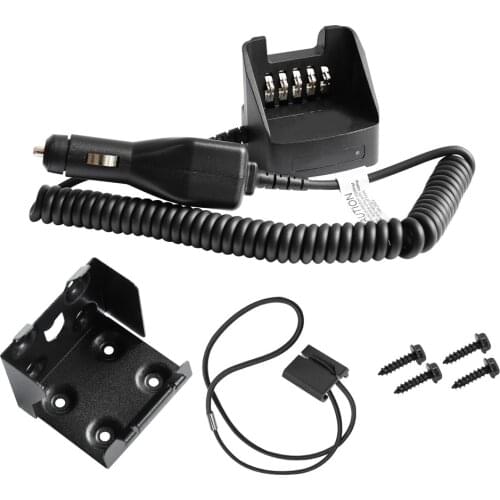 VBLL KVC-21 Travel Car Charger for Kenwood NX200 NX300 NX210 NX410 NX411 NX5200 TK2180 TK3180 TK5210 TK5310 Portable Radio