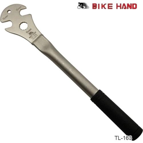 Bicycle tools Pedal Wrench Spanner Bike Repair Tool Alloy Steel Long Handle Professional Bike Cycling Tool 15mm TL-163L