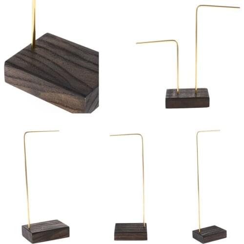 Vintage Jewelry Display Stand Metal Rack Holder Earrings Small Decor Shelf for Pendant Necklace Bracelet