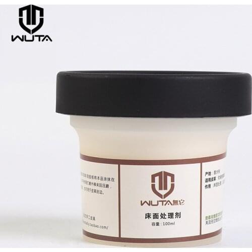 WUTA Leather Finish Tokonole Rougher Burnisher Gum Handcraft CMC Clear & Smooth Treatment Agent Italy Imported Edge Coat Paint
